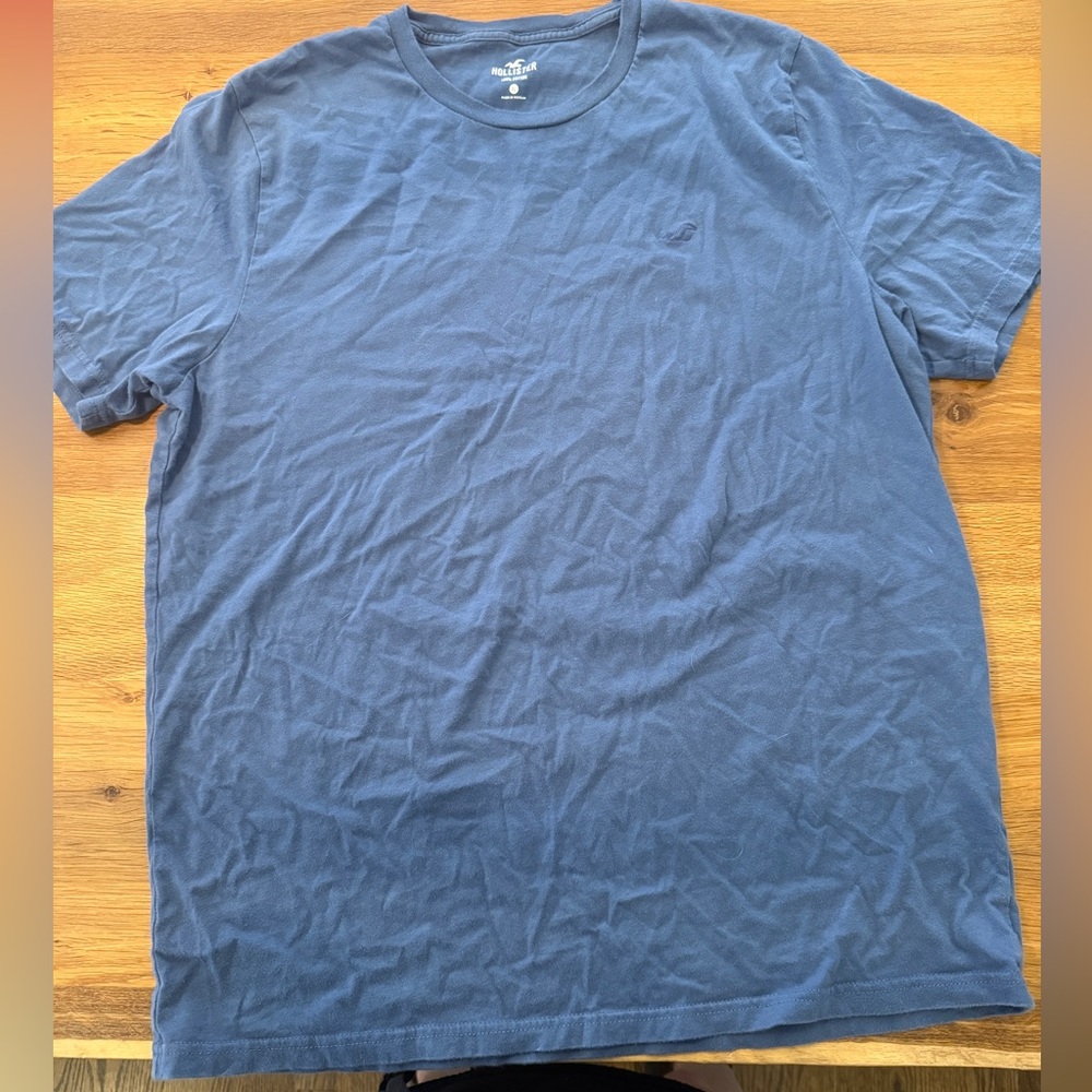 Hollister Blue Short Sleeve Tee